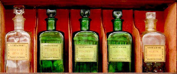 Medicine Chest Bottles